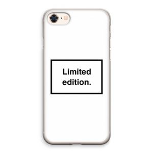 Limited edition: iPhone 8 Transparant Hoesje