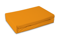 Ledikant hoeslaken 60 x 120 cm - Oranje/ Geel