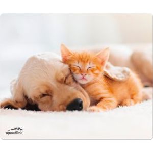 Speedlink Silk Mousepad - Dog + Cat