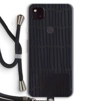 Moroccan stripes: Pixel 4a 5G Transparant Hoesje met koord