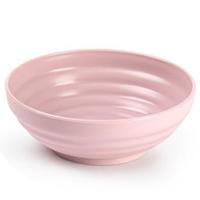 Plasticforte Kommetjes/schaaltjes - dessert/ontbijt - kunststof - D13x5 cm - oudroze