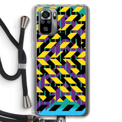 Skew Bee 3: Xiaomi Redmi Note 10S Transparant Hoesje met koord