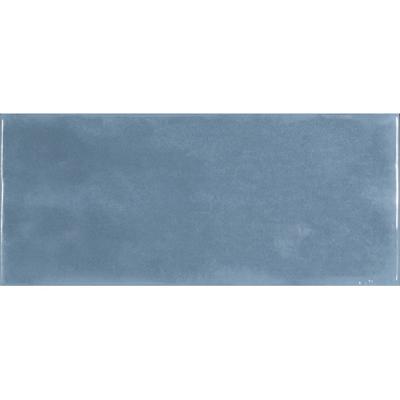 Roca Maiolica FBXT3HDBS1 Wandtegel 110X250 Blue Steel 7mm Glans