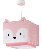 Dalber Kinderkamer hanglamp Little Fox roze 64582 - thumbnail