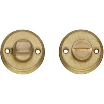 Intersteel WC-sluitingTira schroefgat messing getrommeld rond - 0011.317360