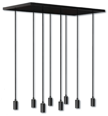 Segula hanglamp systeem MADOX 8X voor 8 lampen 1,5 meter kabel 70168