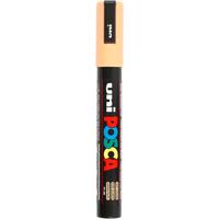 Uni-Posca Posca marker, afm pc-5m, lijndikte 2,5 mm, medium, pale orange, 1 stuk - thumbnail