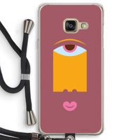 Mono V: Samsung Galaxy A3 (2016) Transparant Hoesje met koord
