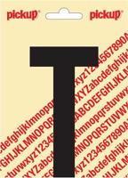 Plakletter Nobel Sticker zwarte letter T - Pickup