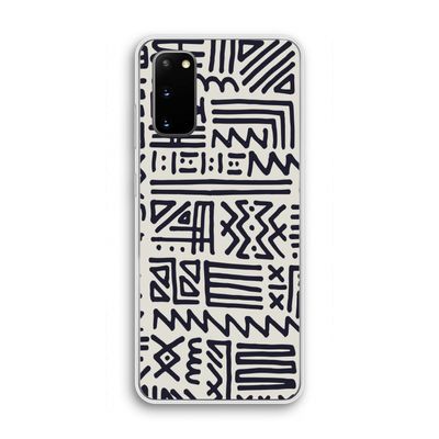Marrakech print: Samsung Galaxy S20 Transparant Hoesje