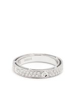 Damiani bague D.Side en or blanc 18 ct sertie de diamants - Argent - thumbnail