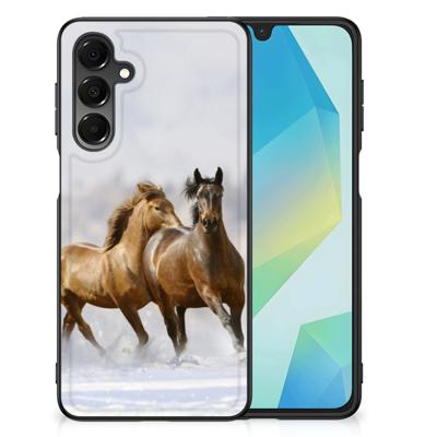 Samsung Galaxy A16 5G/4G Dierenprint Telefoonhoesje Paarden