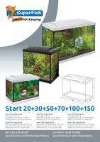 Superfish Retro Led Color 45cm 15W - Energiezuinige Aquarium LED-verlichting T8&T5 Vervanger