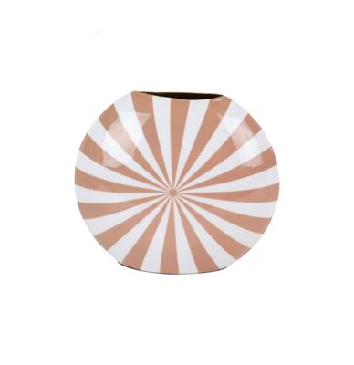 Vaas Candy Swirl Licht Bruin En Wit