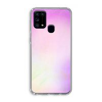 Flow mist pastel: Samsung Galaxy M31 Transparant Hoesje