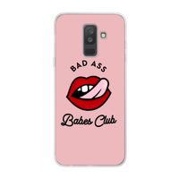Badass Babes Club: Samsung Galaxy A6 Plus (2018) Transparant Hoesje