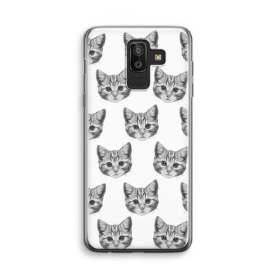 Kitten: Samsung Galaxy J8 (2018) Transparant Hoesje