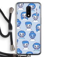 Gezichtjes: OnePlus 7 Transparant Hoesje met koord
