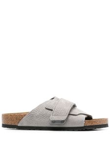 Birkenstock sandales à attache scratch - Gris