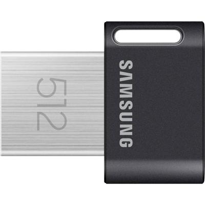 Samsung FIT Plus USB-stick Retail 512 GB Zwart MUF-512AB/APC USB-A 3.2 Gen 1