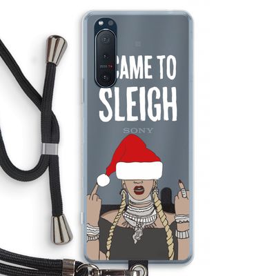 Came To Sleigh: Sony Xperia 5 II Transparant Hoesje met koord