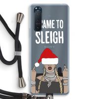Came To Sleigh: Sony Xperia 5 II Transparant Hoesje met koord