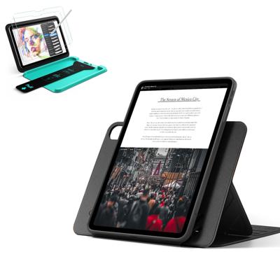iPad Air 11" (M4) 2026 Bundle Shift Magnetic Case & Armorite® Paper-Feel Protection - Black