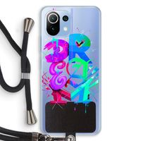 Dream: Xiaomi Mi 11 Lite Transparant Hoesje met koord