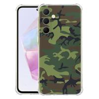 Samsung Galaxy A56 Hoesje - Army Dark TPU Antishock