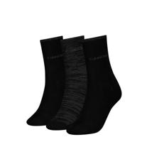 Calvin Klein 3-paar dames Crew sokken - Lurex - Katoenen sokken met glitter - Cadeauverpakking