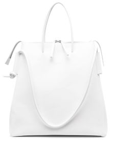 Marsèll grand sac cabas à logo embossé - Blanc