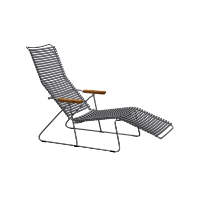 Houe Click Sunlounger ligstoel Dark Grey