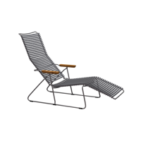 Houe Click Sunlounger ligstoel Dark Grey