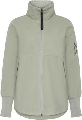 Didriksons Ronja Full-Zip Vest Dames Wilted leaf 44