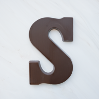 Chocoladeletter S Puur 80% (200 gram)