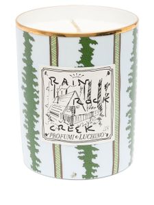 GINORI 1735 x Luke Edward bougie Hall Rain Rock Creek (320 g) - Vert