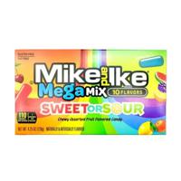 Mike & Ike Mike & Ike - Mega Mix Sweet Or Sour 120 Gram - thumbnail