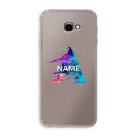Abstract Spectrum: Samsung Galaxy J4 Plus Transparant Hoesje