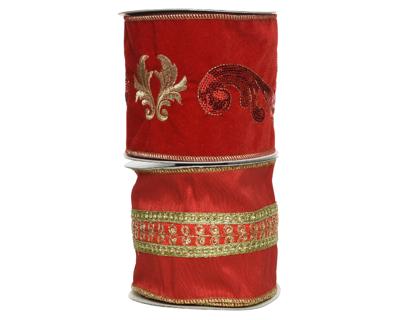 Lint pes l500b10h0.01cm rood a2 - Decoris