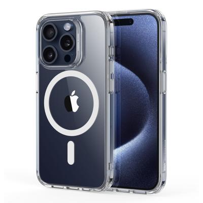 iPhone 15 Pro Classic Hybrid Case (HaloLock) - Clear