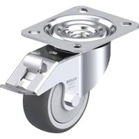 Blickle L-PATH 80KF-FI Zwenkwiel met rem Wieldiameter: 80 mm Draagvermogen (max.): 150 kg 1 stuk(s)