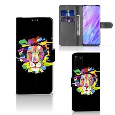 Samsung Galaxy S20 Plus Leuk Hoesje Lion Color Samsung Galaxy S20 Plus Leuk Hoesje Lion Color