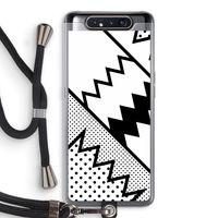 Pop Art #5: Samsung Galaxy A80 Transparant Hoesje met koord