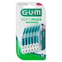 GUM Soft-Picks Advanced Large - 30 stuks - thumbnail