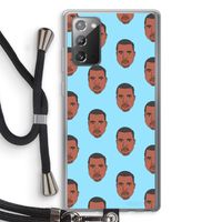 Kanye Call Me?: Samsung Galaxy Note 20 / Note 20 5G Transparant Hoesje met koord