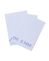 HEMA Schriften A4 geruit 5mm blauw - 3 stuks