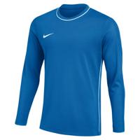 Nike Dri-FIT Park 26 Trainingsshirt Lange Mouwen Kids Blauw Wit