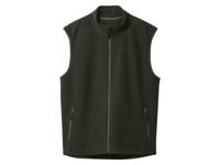 esmara Men Heren fleece bodywarmer (Zwart, XL)