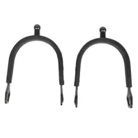 Ultra fit x-grip rvs 20 mm zwart zwart