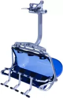 Jägerndorfer zetel 6 pers. blauw/zwart 1:32